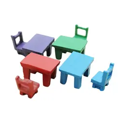 Сборка небольших украшения-игрушка стул для стола