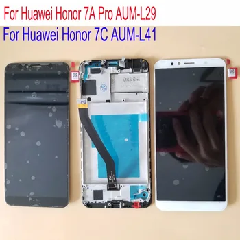 

100% Tested With Frame 5.7" For Huawei Honor 7C aum-L41 Aum-L41 LCD Display Touch Screen Digitizer Assembly + Tools