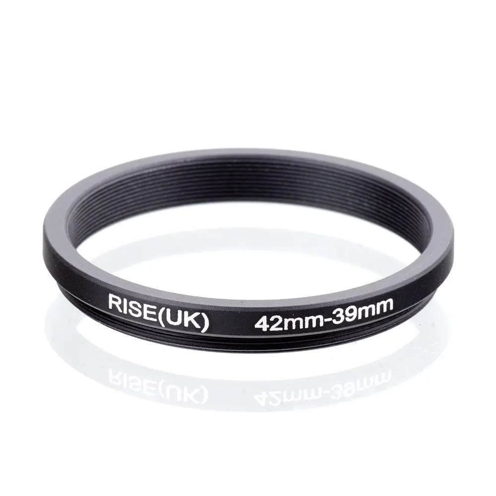 RISE (Великобритания) 42 мм-39 мм 42-39 понижающее Кольцо фильтр адаптер Черный |