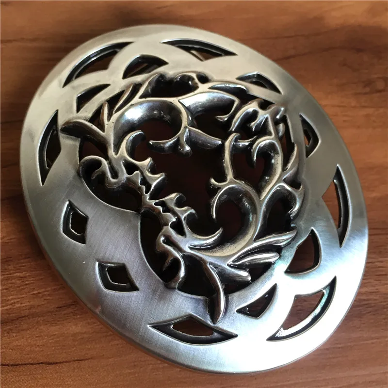 Thick Genuine Leather Metal Belt Buckle (2)