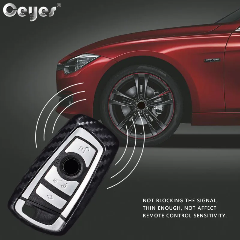Carbon fiber key cover for BMW (3)
