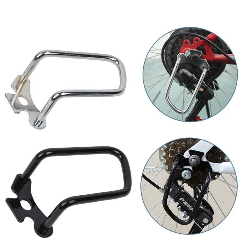

Cycling Rear Derailleur Chain Gear Protection Mountain Road Bike Aluminum Protector Bicycle Transmission Protector Chain