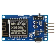 ESP-12S ESP8266 Serial Wi-Fi Wireless Transceiver Module 2.4G Wi-Fi Wireless Transmitter / Receiver Module for Arduino