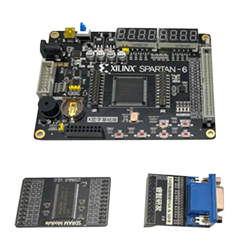 Комплект макетной платы Xilinx FPGA Spartan 6 XC6SLX9 макетная плата + 256 Мбит SDRAM VGA модуль