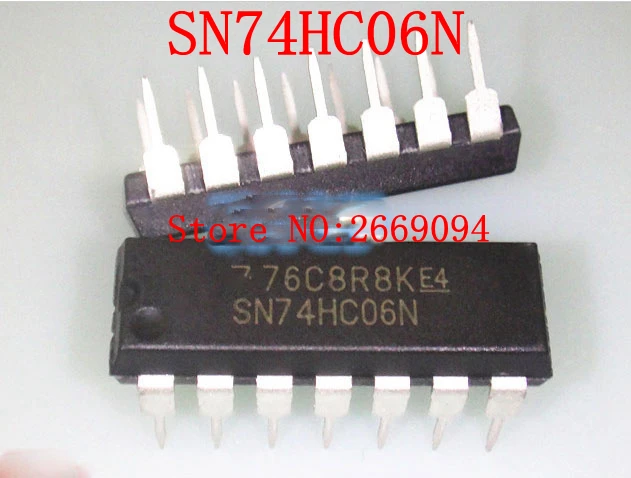 

10PCS Free shipping HD74HC06P 74HC06P DIP SN74HC06N 74HC06N DIP14 74HC06 new and original IC