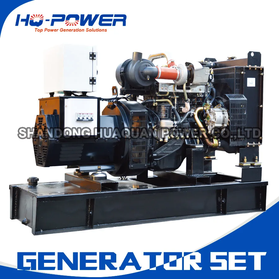 Небольшой Дизель-электрических генератор 30kw портативный генераторной ...