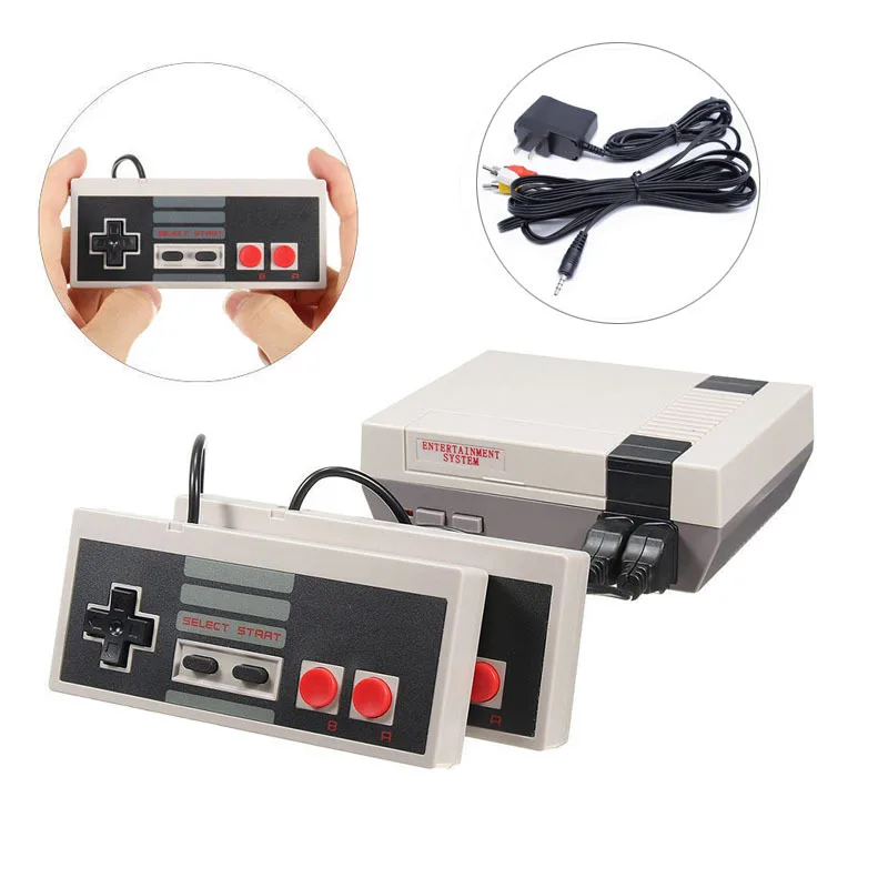 FC Игровая приставка 8bit Nes Классический игровой плеер с 500/620 бесплатными играми HDMI