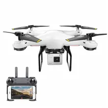 DM DM106 WiFi FPV With 2MP/0.3MP Camera Altitude Hold RC Drone Quadcopter RTF Mode 2 with Transmitter Phone Control With LED Toy