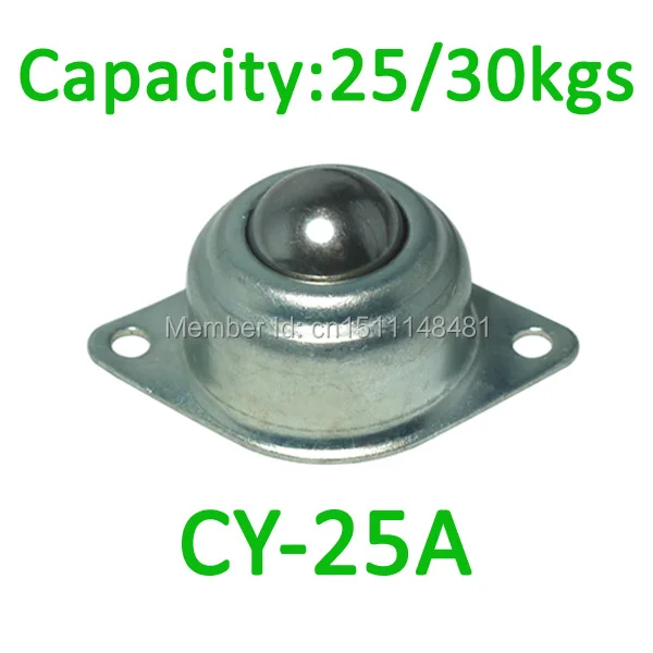 

CY-25A 1' inch ball bearing roller 30kg load capacity conveyor ball transfer steel caster CY25A Ahcell ball transfer unit