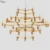 Nemo Crown Major Led Chrome Pendant Chandelier Nordic Minimalism Post Modern Gold Candle Frosted Glass G9 Chandelier Lighting