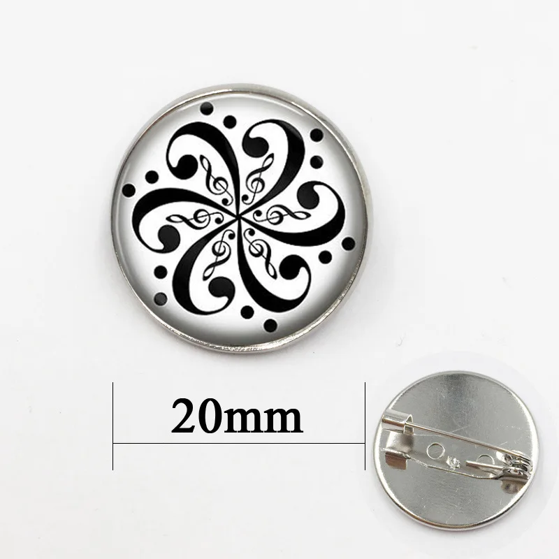 17Silver brooch