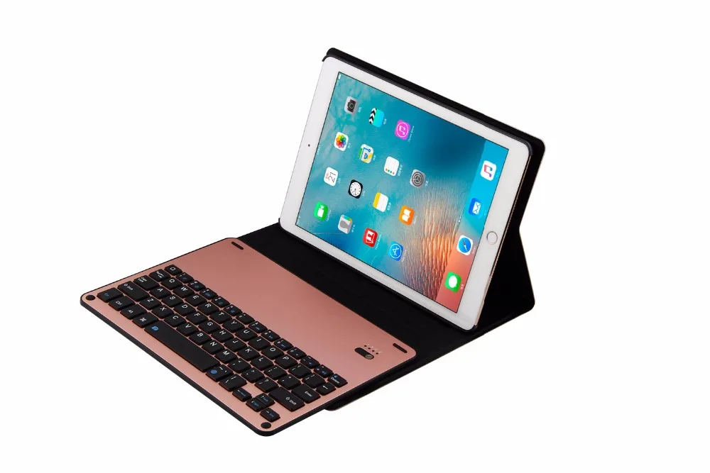 Отсоедините беспроводной чехол с клавиатурой Bluetooth для Apple iPad Air 2/Air2 9 7 A1566 A1567 Funda