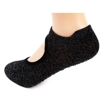 2 пары женские детские колготки нескользящие ремни дышащие тонкие носки для йоги для тренировок DX88