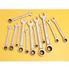 Ratchet Metric Spanner Open End and Ring Wrenches Tool Ratchet Handle Wrench Set Key Set and Nut Tools ► Photo 2/6