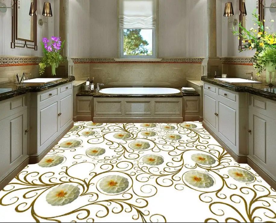 

Fresh and simple lines wallpaper 3d floor self-adhesive waterproof pvc wallpaper fireproof 3d floors