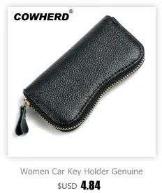 nice and good Hot Men&Women's Fashion Genuine Cow Leather Keys Holder Wallet Key chain Bag,Promotion Gifts,LK001