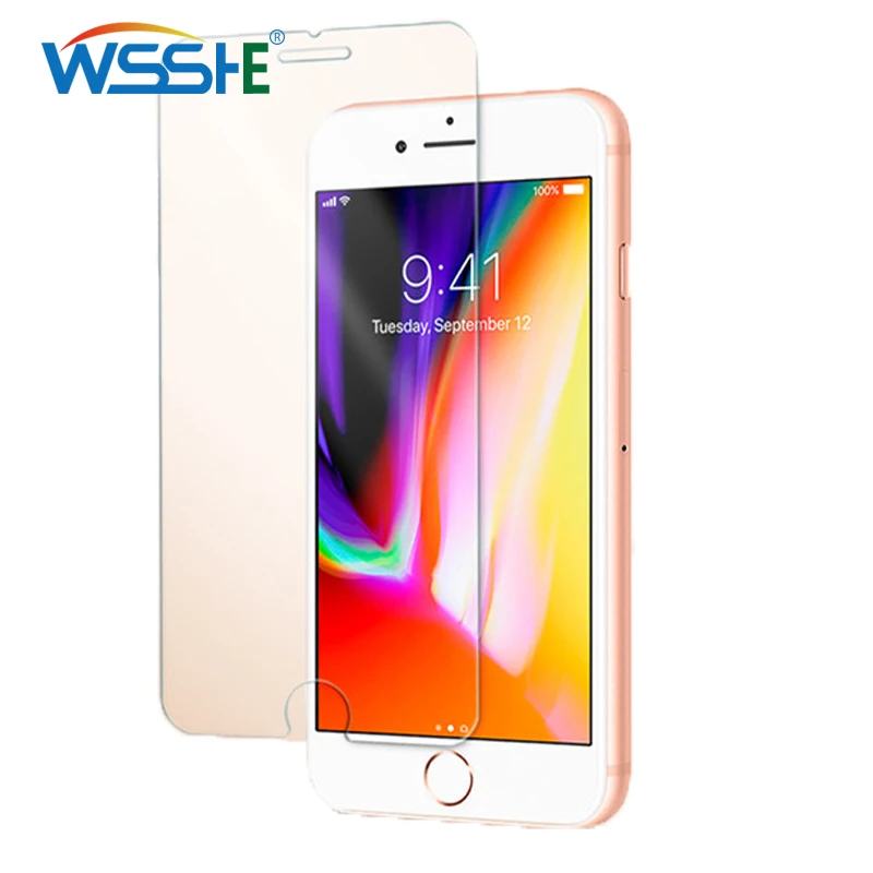 Закаленное стекло 9H для iPhone XS Max XR X 6s 7 8 plus защитная пленка экрана передняя и