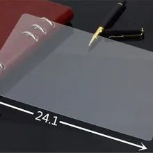 9H защита экрана из закаленного стекла Универсальная для 1" 10,1" дюймовых планшетов, Размер стекла: 24,1*16,5 см+ ткань