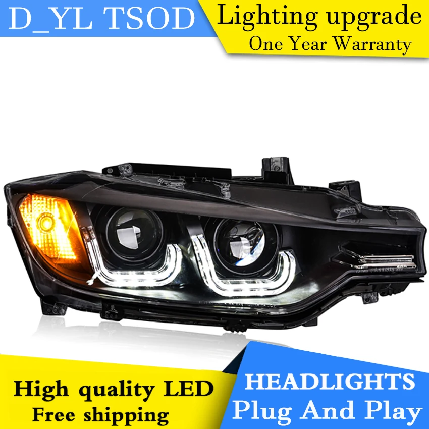 Car Styling Headlights for BMW F30 2013 2016 LED Headlight for F30 Head