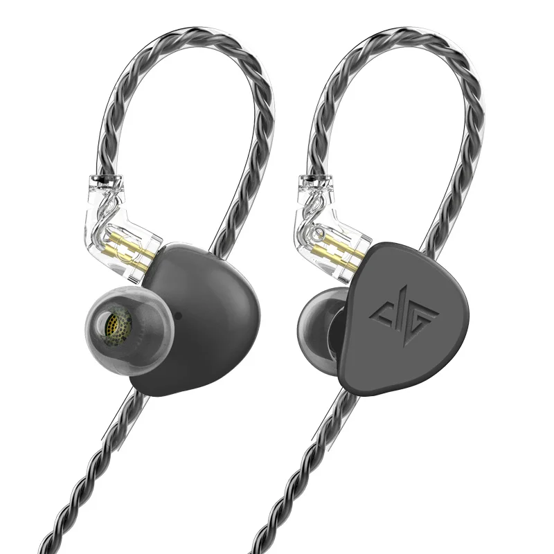 

Auglamour F300 Dynamic Driver Earbuds 2Pin 0.78mm Earphone