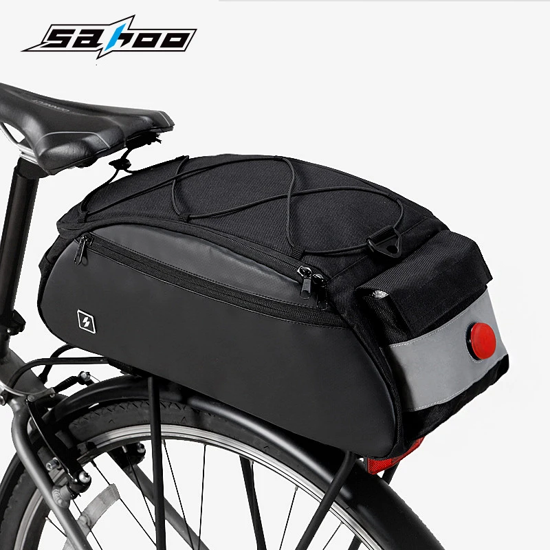 

Sahoo 142002 Mountain Road Bike Bicycle Cycling Rear Seat Rack Trunk Bag Pack Saddle Bag Pannier Carrier Shoulder Bag Handbag