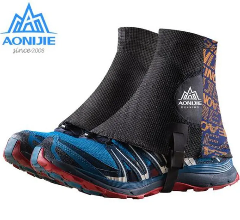 

AONIJIE Low Trail Running Gaiters Protective Wrap Shoe Covers Pair For Men Women Outdoor Prevent Protective Sandproof Wrap