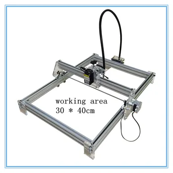 

300mw Diy Laser Engraving Machine New Double Motors 30*40cm Working Area High Engraving Speed Good Laser Engraver