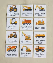 78 kinder Kleidung Etiketten, organische eisen auf namensschilder mit lkw, kleidung Etiketten