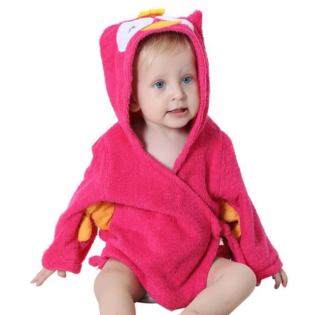 Buy 0 24 Month Newborn Baby Cartoon Baby Bathrobe