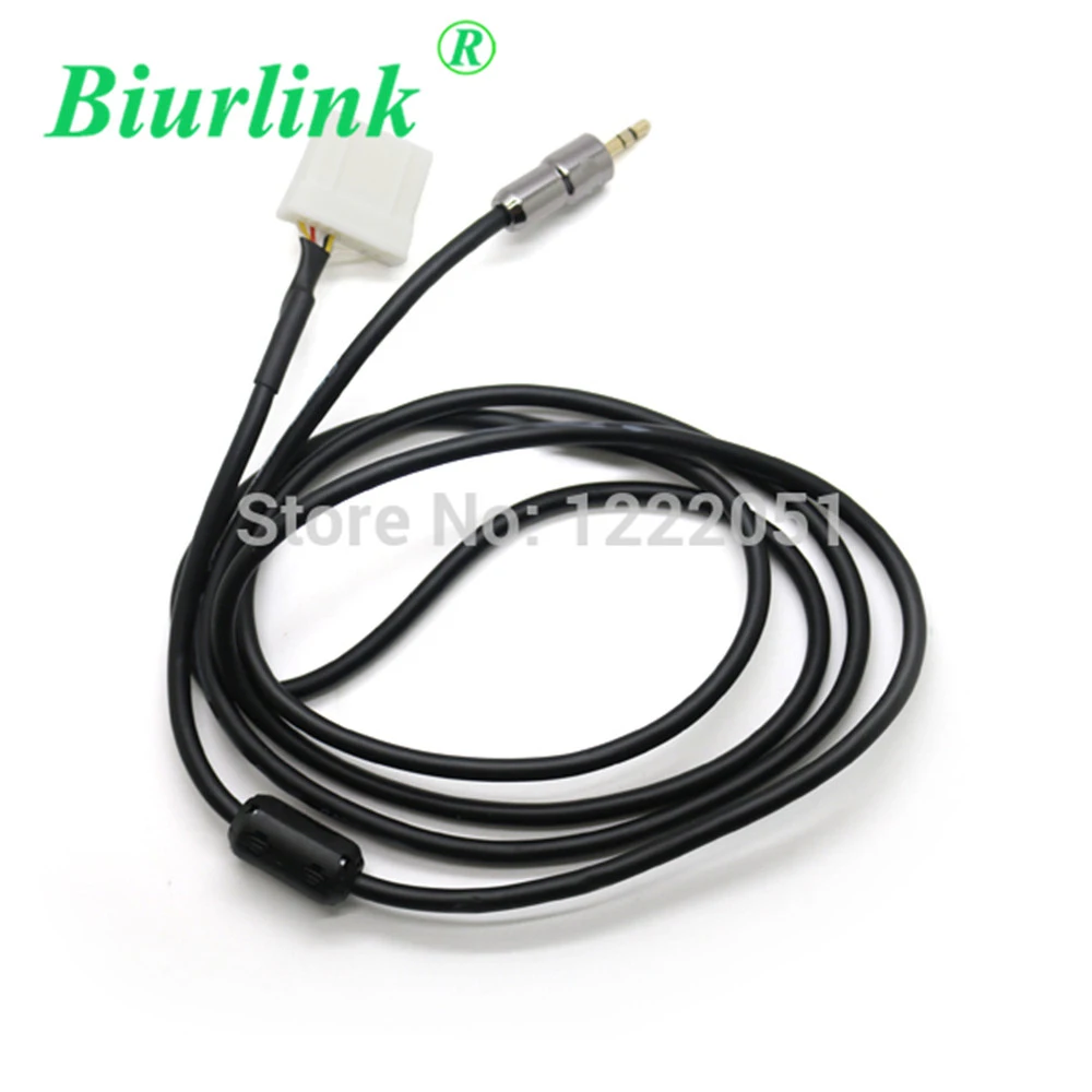 3 5 мм разъем Aux экранированный аудио кабель адаптер для Mazda 6|aux adaptor|aux cable for mazdaaux mazda