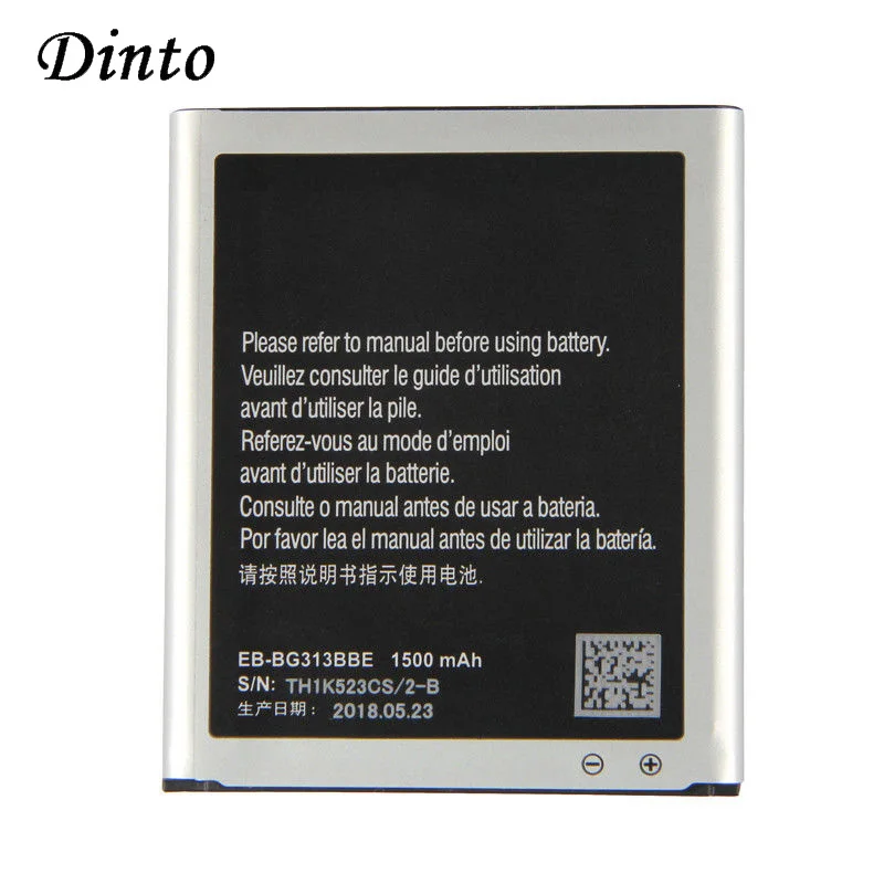 Аккумулятор Dinto 1500 мАч для Samsung Galaxy ACE 3 4 neo G313H G318H S7272 s7898 S7562C G357 N9002 мобильный