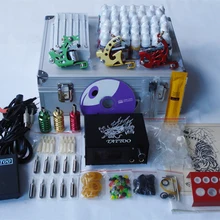 Набор для татуажа 3 лучшая тату-машинка косметический Перманентный макияж пистолет набор инструмент для татуировки