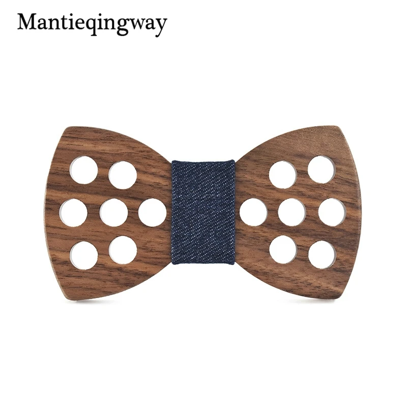 Mantieqingway Бизнес брак деревянный галстук-бабочка мужской галстук бабочкой для свадьбы, дерево с бантом Vestidos Gravata Borboleta