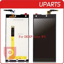 High Quality 5.0” For DEXP Ixion W5 LCD Display Touch Screen Glass Digitizer Assembly Replacement Tracking code + Free Shipping