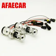 Все alu бодибиксеноновые HID Hi/Lo лампы 55 Вт H4 Bi xenon H4-3 лампы Замена фар 6000 К 8000 К