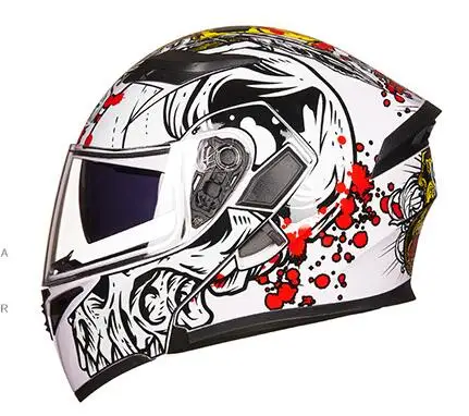 GXT модульный мотоциклетный шлем флип-ап Capacete da Motocicleta Cascos Мото шлем каск руля двойной козырек мужские гоночные шлемы - Цвет: 1