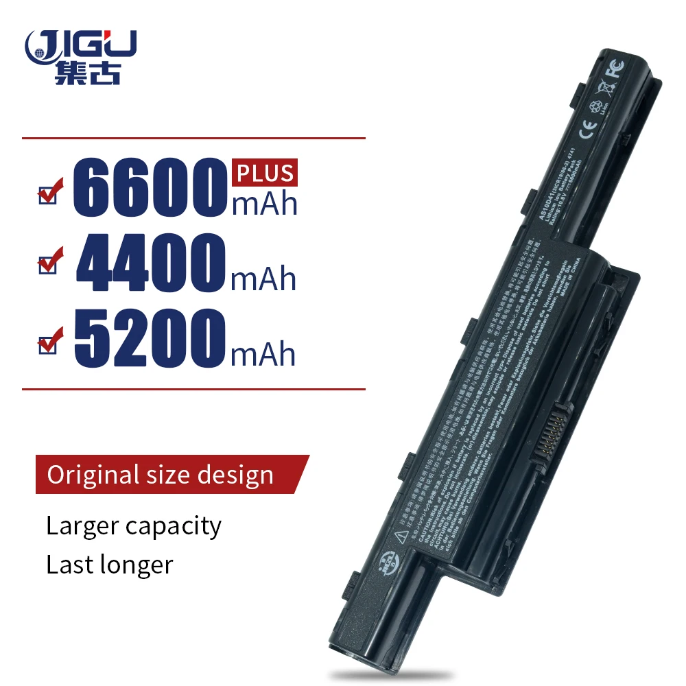 Acheter JIGU Batterie D ordinateur Portable Pour Acer 3ICR19 66 2 934T2078F AS10D AS10D31 AS10D3E AS10D41 AS10D51 AS10D61 AS10D71 AS10D73 AS10D75