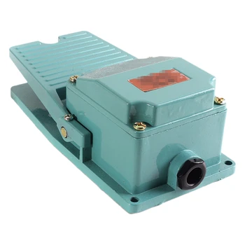 

DSHA Hot Metal Momentary Contact Antislip Pedal Industrial Foot Footswitch AC 250V 15A