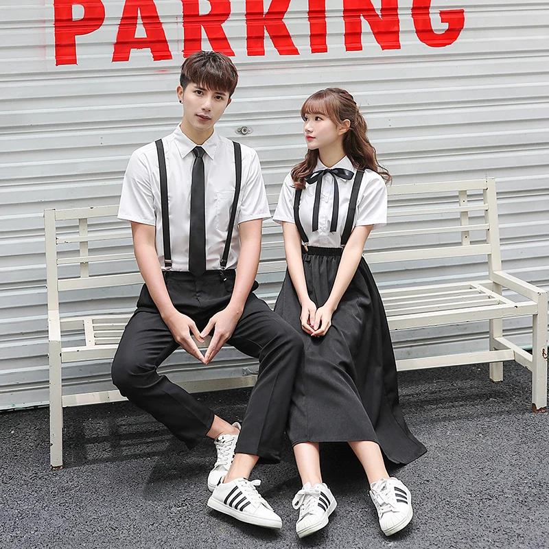 

Japanese High School Uniforms Students Class Service For Girls And Boys Long Sleeve Sailor Suits Women Men Jk Cosplay Uniform