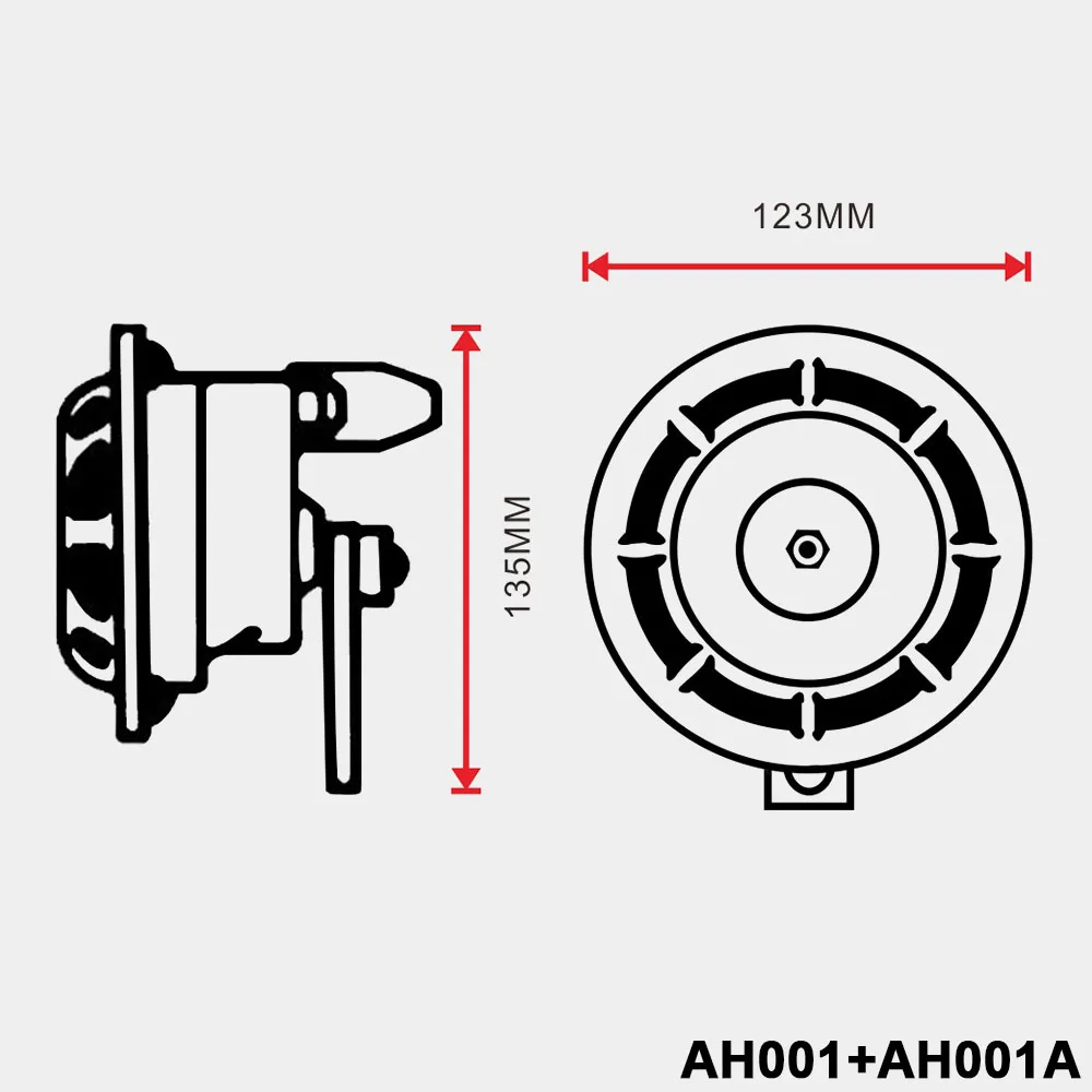 2 шт. 12v 115DB Hella супер громкий компактный электрический взрыв тон воздуха рог комплект для мотоцикла автомобиля