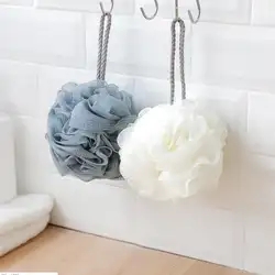 50 г Ванна губчатая сетка Pouf Loofahs сетка для тела для душа мяч Задняя щетка удаляет мертвую кожу ванны губка LX6982