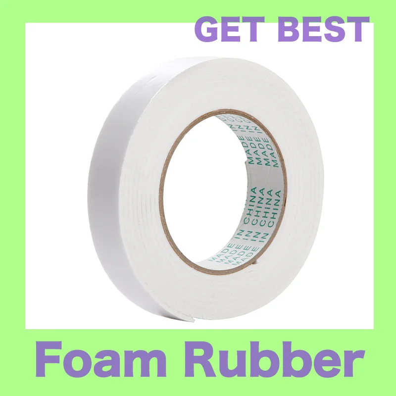 

Double faced adhesive foam sponge rubber k0761