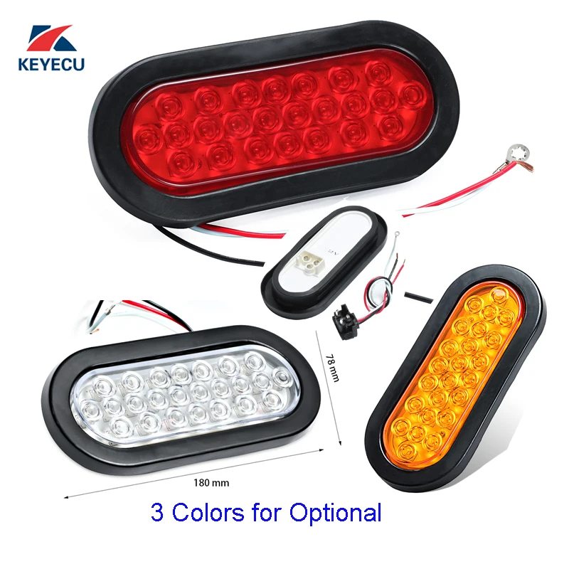 Luces Traseras LED Para Remolque | Radex | Piloto Trasero LED Bombilla Conexion De Enchufe Central De 5 Pines