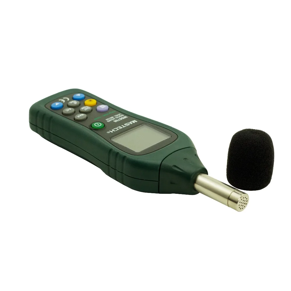 MASTECH MS6708 Digital Sound Level Meter dB Meter Measuring 30 dB to 130 dB db