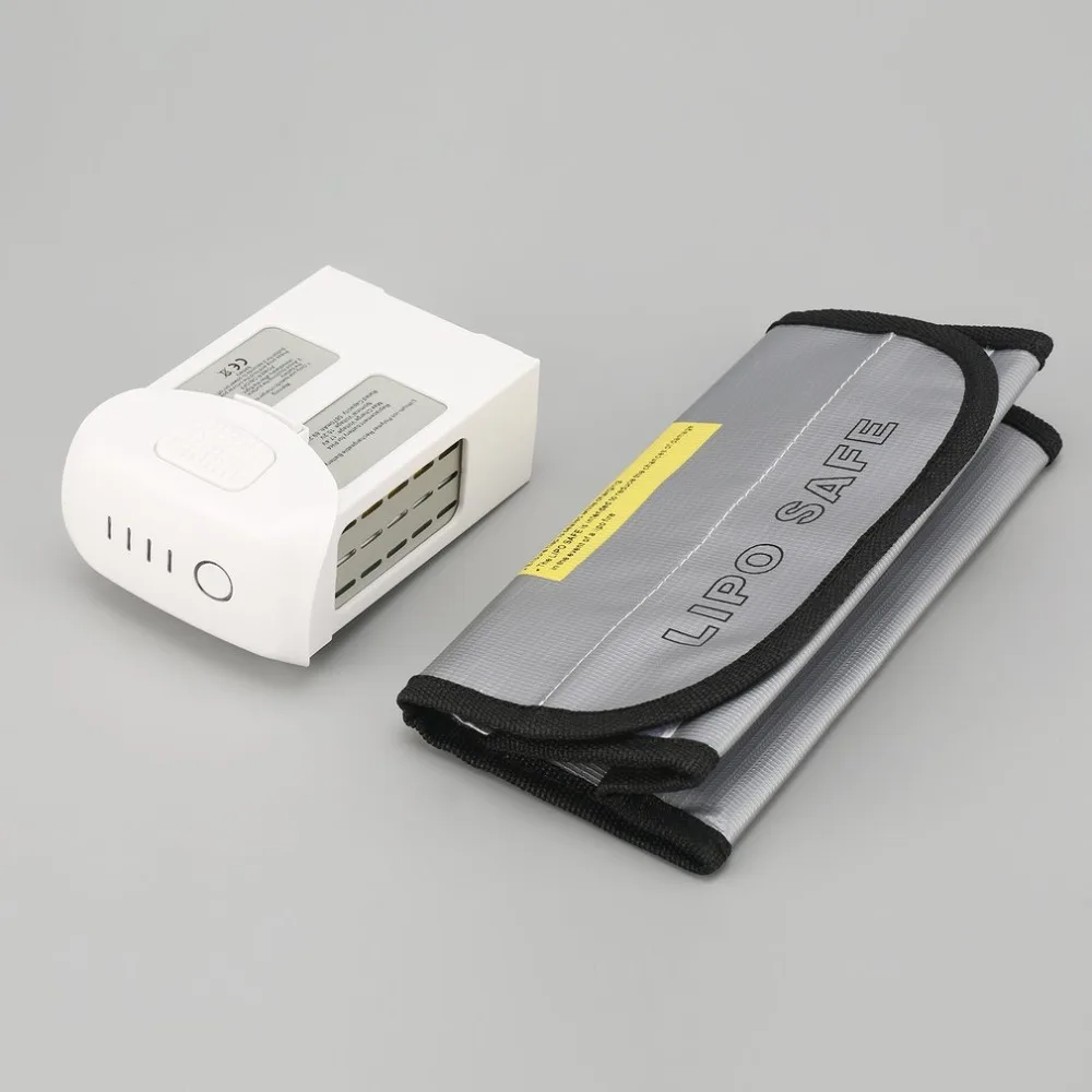 

15.2V 5870mAh Intelligent Spare Flight LiPo Battery Replacement with Safe Bag for DJI Phantom 4/ Advanced/4 Pro FPV RC Drone