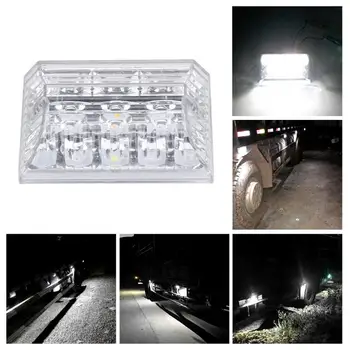 

VODOOL 2pcs Car Light Waterproof 24V Led Truck Wide Lights Reversing Brake Lights White Lamp Car Accessories HIgh Quality