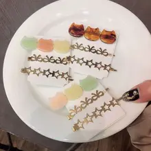 3 шт. уксусная кислота заколки для волос Ins Wind заколки для волос аксессуары для волос