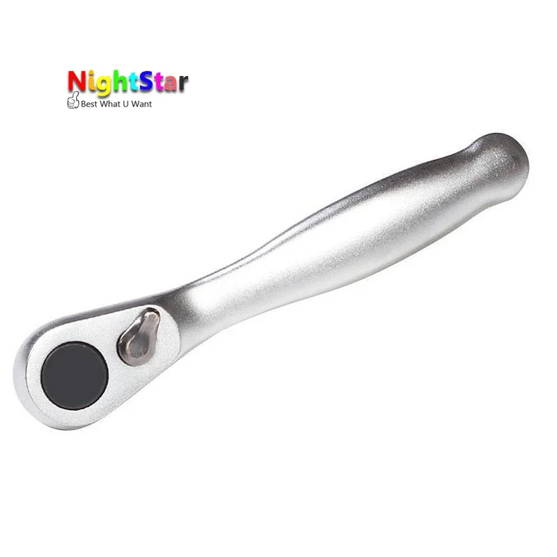 

Mini Ratchet 1/4" Drive Ratchet Handle 72 Teeth Quick Release Socket Spanner Screwdriver Hand Tool Wrench Repair Tools