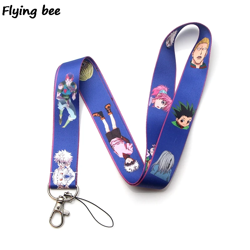 Flyingbee брелок шнурки значки ремешки мобильный телефон Веревка Брелок для ключей