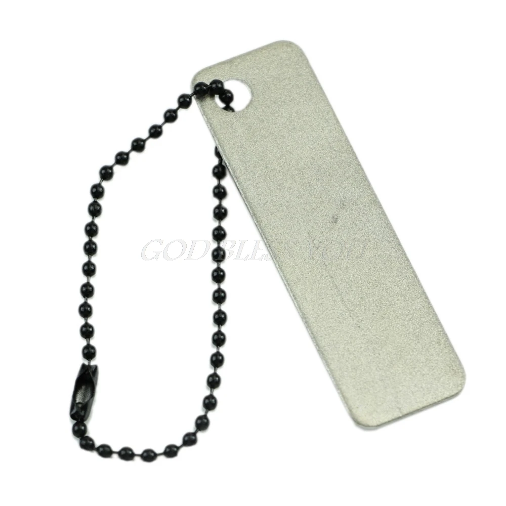 

Outdoor Tool Simple Mini Super-hard Diamond Sharpener Sharpening Whetstone Safety & Survival
